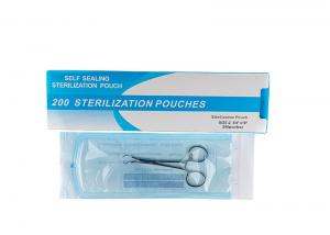 Quality Dental Disposable Dry Heat Sterilization Pouches 90x260mm for sale