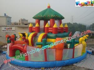 China Giant Inflatable Amusement Park , Fun City Toys For Festival Celebrity on sale