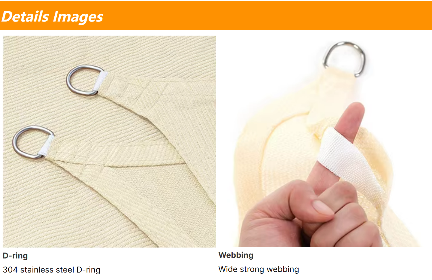 Competitive price USA market high quality triangle sun shade sail for outdoor use