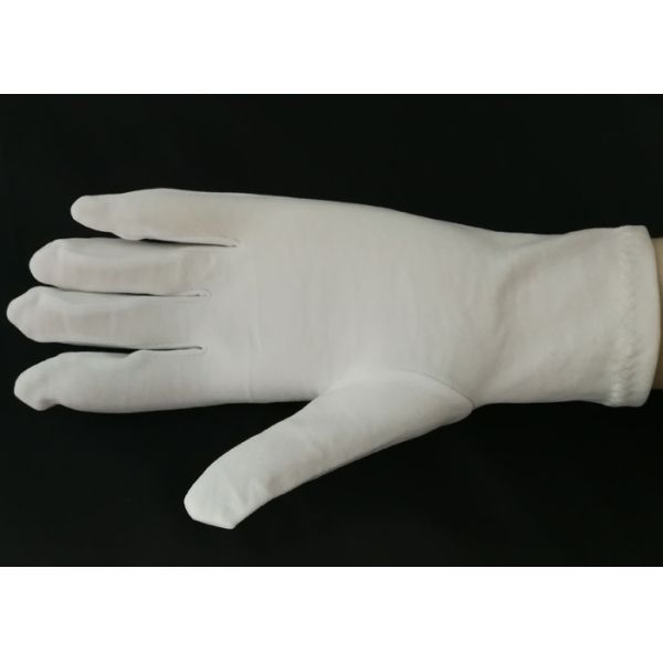 Breathable Lint Free Gloves , Industrial Safety Gloves Light Material Handling
