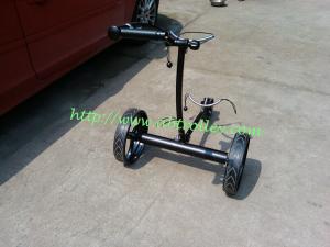 Quality Black beauty High Degree Stainless steel Golf Trolley with double brushless motors for sale