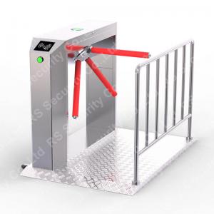 Quality QR codel Tripod Tourniquets Pool Resort On-trend Anti-tailing Waist Height Turnstile Direction Panel for sale