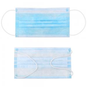 Quality 17.5 X 9.5 Cm Earloop Medical Mask For Hospital Air Pollution Protection for sale