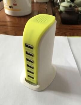 4usb 5usb 6usb 5V 6A 8A 10A intelligent smart charger QC2.0 QC3.0 quick charger type c connecter