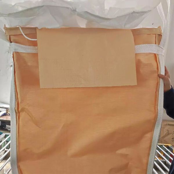 Heavy Duty FIBC Jumbo Bags Flexible Ton Baffle Intermediate Bulk Container