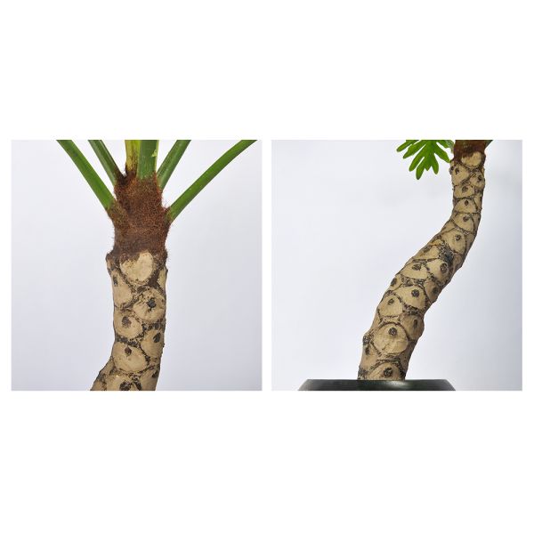 180cm High Artificial Philodendron Evergreen Real Touch Leaves No Caring Potted Plant