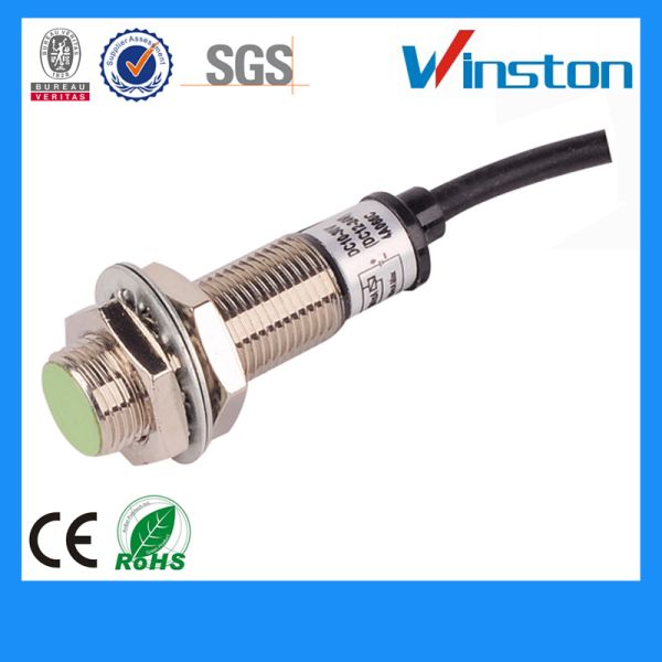 Winston Dustproof Inductive Proximity Sensor IP67 , 3 Wire Proximity Switch PR12