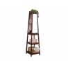Buy cheap 14.7KG MDF Home Wood Furniture Bedroom Storage Racks With Movable Mirror / Hooks from wholesalers