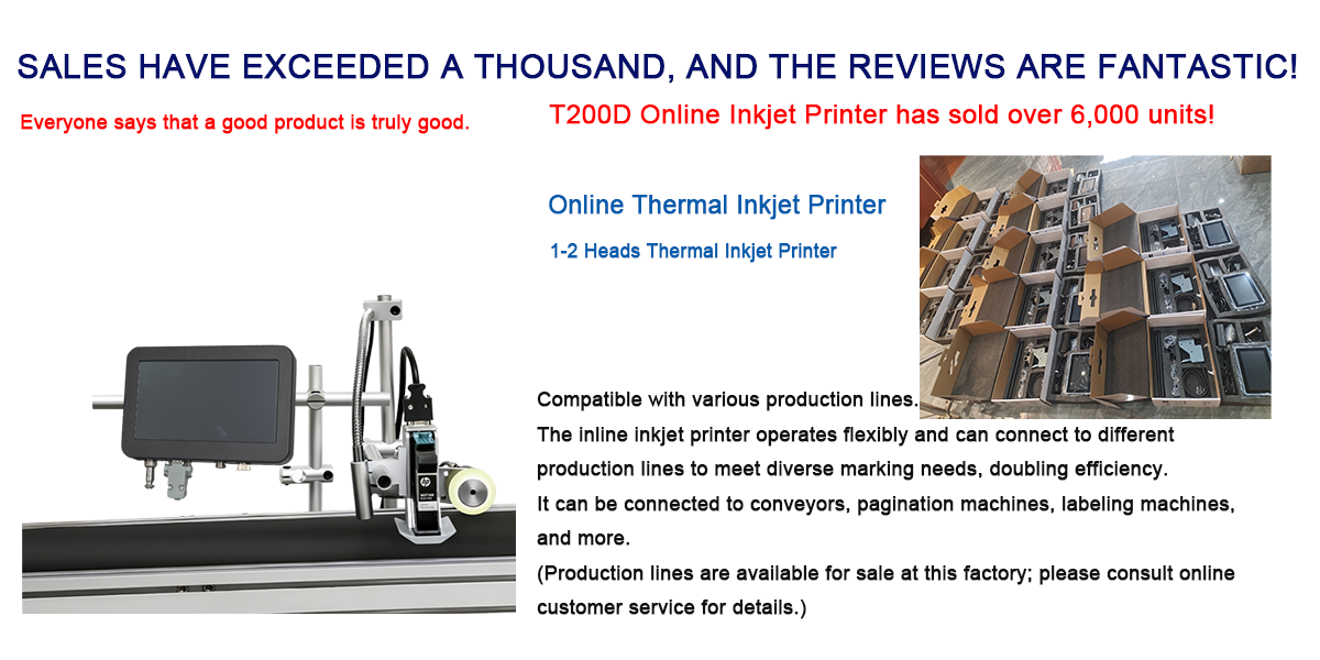 600dpi Precision Inkjet Printer | Dynamic Data Coding on Metal/Plastic/Glass