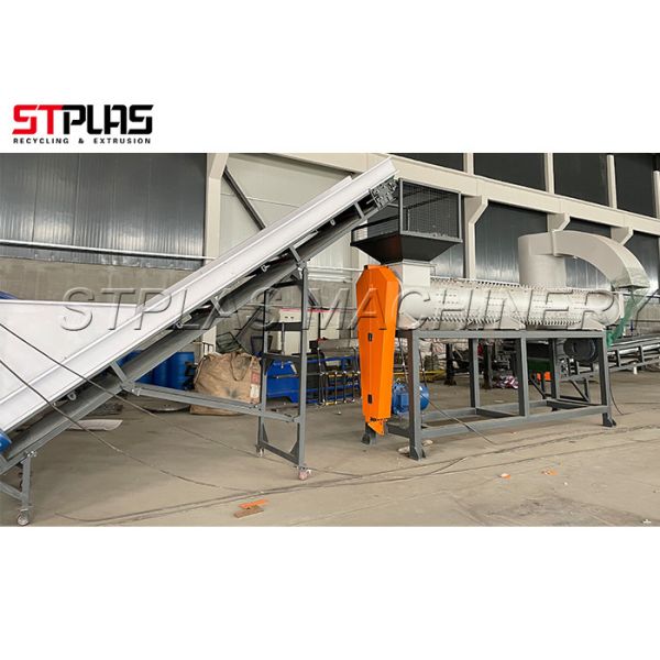 Bottle To Bottle Level 2000kg/H Pet Washing Line With Color Sorter