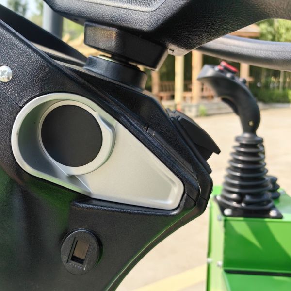 CE Mini Electric Wheel Loader Machine Battery Powered