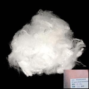 Quality High Resilience PP Staple Fiber For Carpets / Blankets / Area Rugs for sale