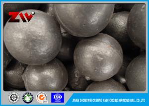 Quality Oil quenching high Cr 18 Forged Grinding Steel Balls for Mining / Power Plant for sale
