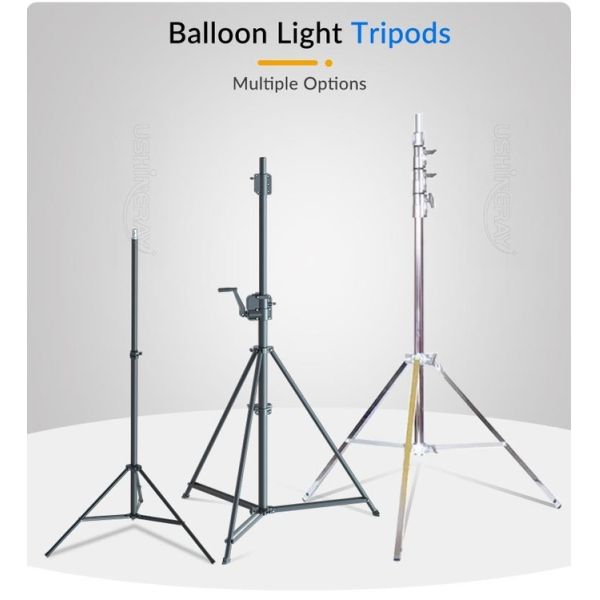 700w Mobile Balloon Light Tower With High Luminosity For Construction And Roadwork