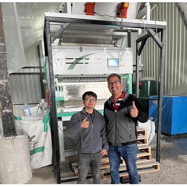 Color sorter customer site