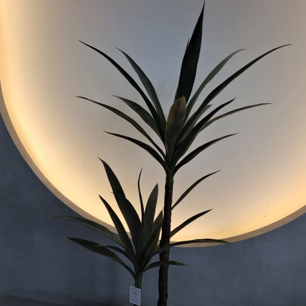 Lush 100-130cm Silk Artificial Yucca Tree All Weather Waterproof Faux Plant