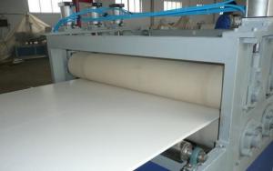 Quality High Output PVC Manufacturing Machine , Easy Control WPC Foam Board Machine for sale