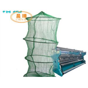 Quality Polyester Nylon Material Knotless Fishing Net Small Mesh Net Machine for sale