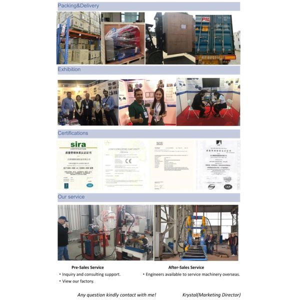 DC-1000 MZ-1000 Automatic H Beam Welder 220V-480V