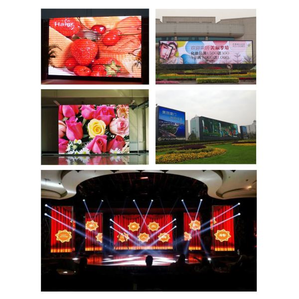 P10 Outdoor SMD3535 Full Color LED Display LED Video Wall High Brightness ICN2037