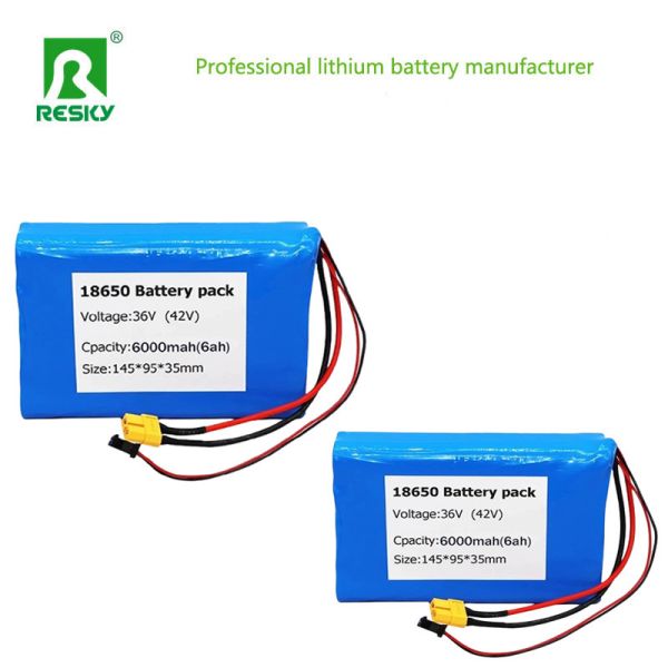 Electric Scooter Battery Pack 36V 6Ah 10s3p Rechargeable 18650 Li-Ion Battery