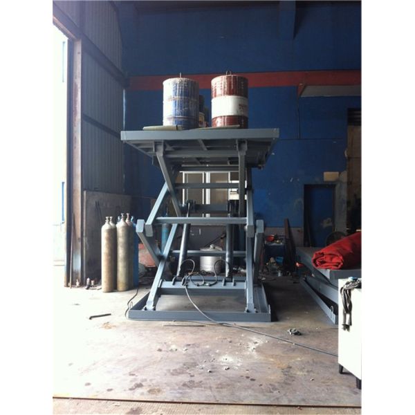Anti Explosion Valve Mezzanine Goods Lift With Hydraulic System