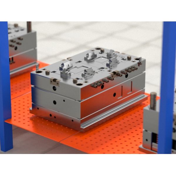 OEM / ODM : Hot Runner Injection Molding & On-board Foot Rest (1*2) No.23914