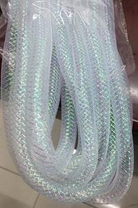 Quality Expandable Braided Wire Mesh Sleeve , 8MM Protective Mesh Sleeving Colorful for sale