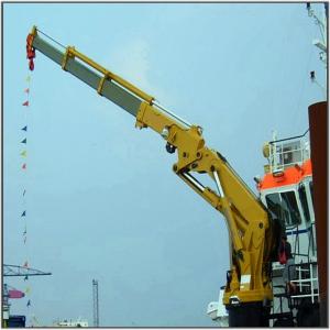 Quality Hydraulic Knuckle Boom Marine Crane Price Training Marine Ship Crane for sale