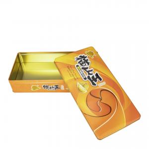 Quality Thin Raw Metal Tin Boxes Round Festival Empty Gift Square Cookies Money for sale