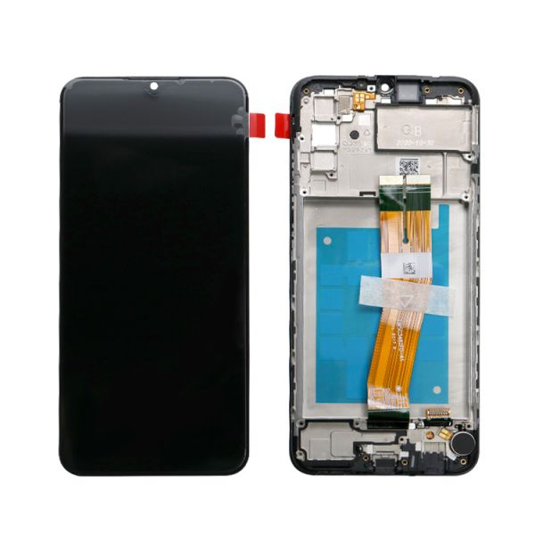 Wholesale A02S LCD lcd With Frame For A02S Factory Touch Screen Display A025 Service Pack LCDS Pantall