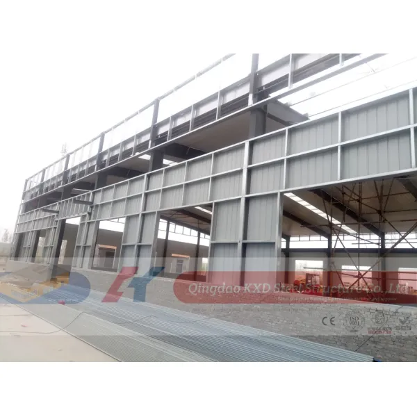 Prefabricated Engineered Light Steel Structure Industrial Manufacturing Services Warehouse