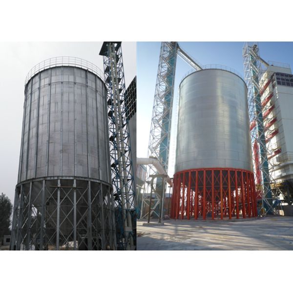 Galvanized Steel Grain Silo For Quick And Easy Grain Storage Solution