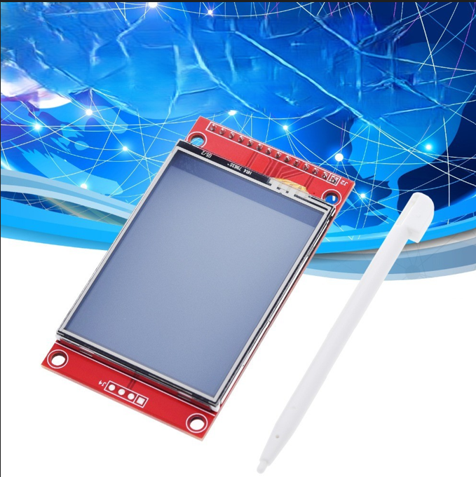 TFT Display Module 2.4 Inch With Touch Panel 77.18*42.76 Driving IC ILI9341