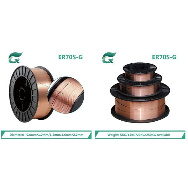 Gas Shielded Er70s G Welding Wire Steel Alloy AWS A5.18 Free Sample