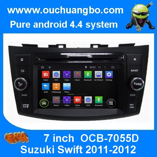 Ouchuangbo Auto Multimedia DVD Player for Suzuki Swift 2011-2012 Android 4.4 3G Wifi Bluetooth Touch Screen OCB-7055D