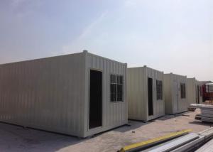 Quality Galvanized Steel Frame White Painted 20 Gp Prefab Office Container for sale