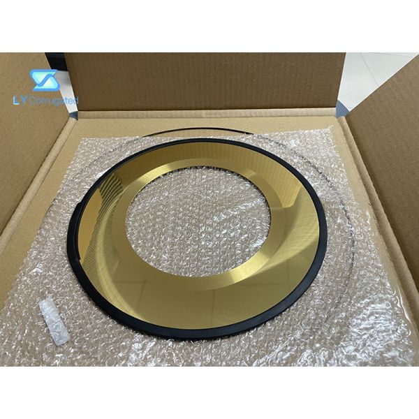 Gold Coating Tungsten Carbide Corrugated Board Cutter 240x32x1.2 Circular Blade