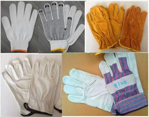 Quality Work gloves , cotton gloves , leather gloves , safety gloves for sale
