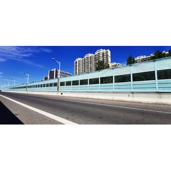 Road Noise Barrier with Aluminum Panel Sound Insulation Screen and Isolation Barrier