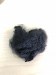 recycled black polyester staple fiber 1.5d, 3d, 6d, 15d for spinning, non woven,