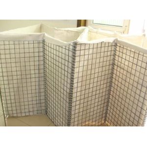 Quality CS Zinc-plated military explosion-proof cage wall, buckle-type sandbag net explosion-proof barrier explosion-proof isola for sale