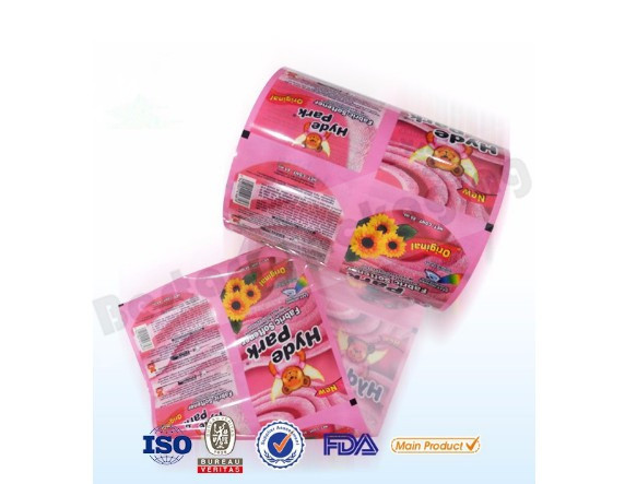 Film rolls plastic wrapping material for safe packaging of food products