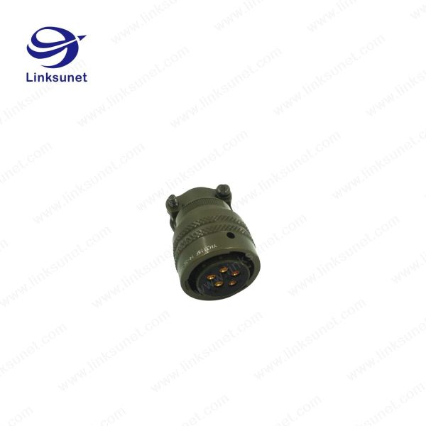 MIL - 5015 MS3108A - 20 - 29S Female Sockets Circular Connector Cable Assembly For Industrial Robot