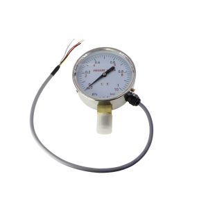 Quality IP65 4 Digit LCD Display Capacitance Pressure Gauge for sale