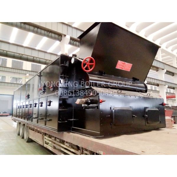 10t/H Travelling Grate Furnace Biomass Wood Pellet Boiler Easily Operation For Food Mill