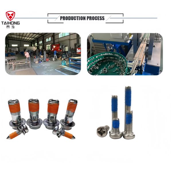 High Efficiency Screw Resistant Gluing Machine 10000-40000pcs/Hour For Anti Loosening