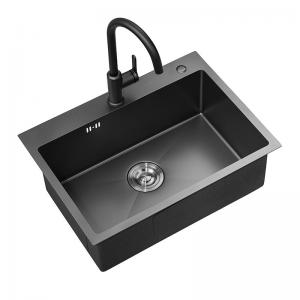 Quality ARROW Stainless Steel Kitchen Sink , 600x430mm Single Bowl Undermount Kitchen Sink for sale