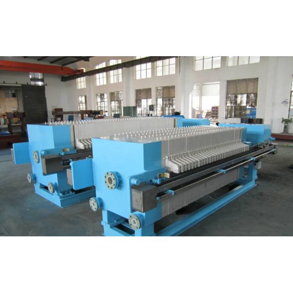 High Efficiency And Energy Saving Program Controlled Automatic Recessed Filter Press