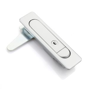 Electrical Cabinet Plane Push Button Swing Handle Lock